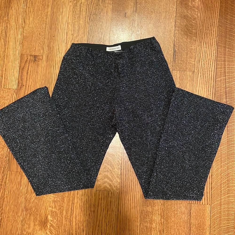 Urban Outfitters sparkle bell bottom pants